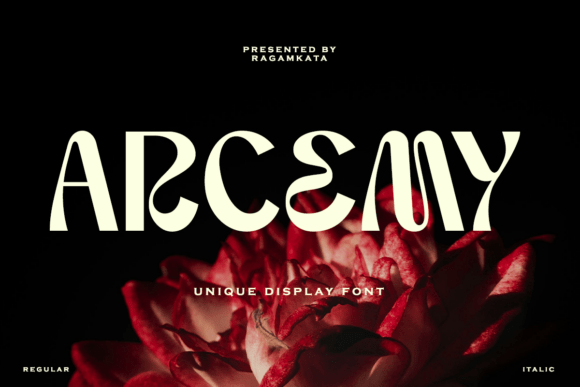 Arcemy Font: A Friendly Display Typeface for Brands