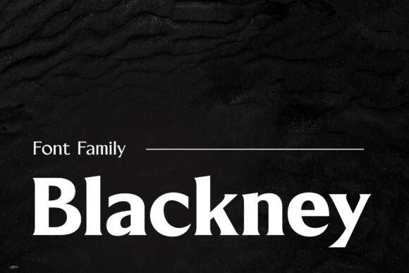 Blackney Typeface for Modern Brand Identity