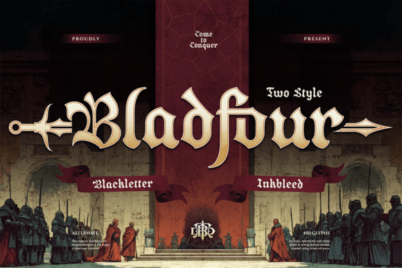 Bladfour Typeface for Bold Web Design