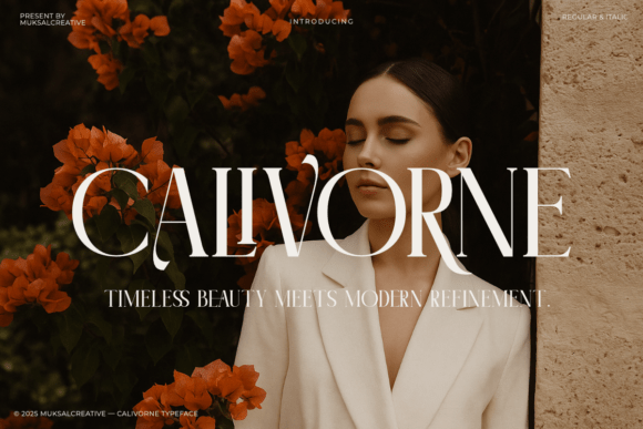 Calivorne Typeface Review for Elegant Branding