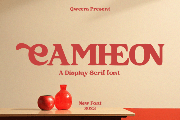 Camheon Display Serif Font for Modern Branding