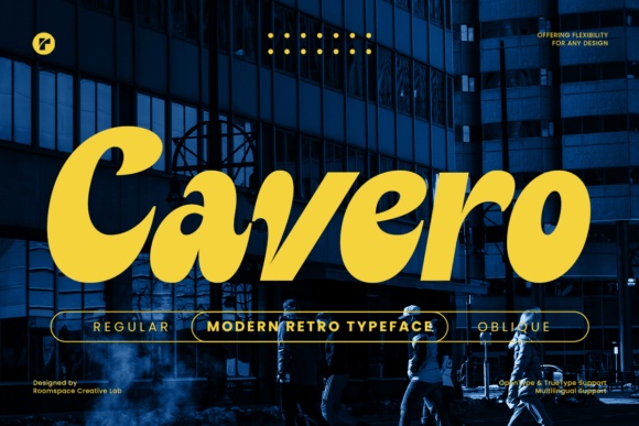 Cavero Font: Modern Retro Sans Serif for Editors