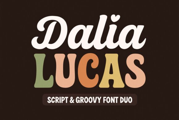 Dalia Lucas: A Groovy Script Font for Retro Branding