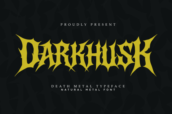 Darkhusk Font Review for Metal Campaigns