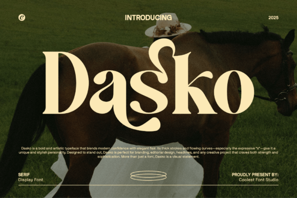 Dasko Typeface for Modern Branding