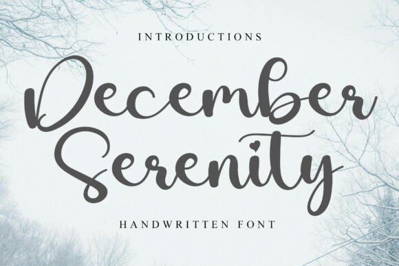 December Serenity: A Playful Script Font Review