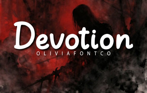 Devotion Font: Bold Script for High-Impact Design