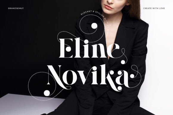 Eline Novika Font for Modern Web Design