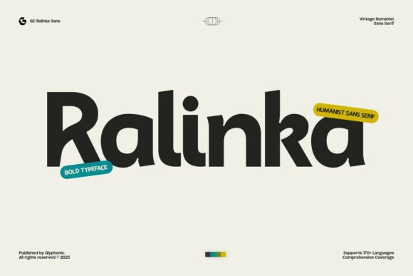 Gc Ralinka Typeface for Polished Branding
