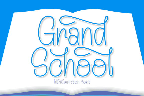 Grand School Font for Editorial Design