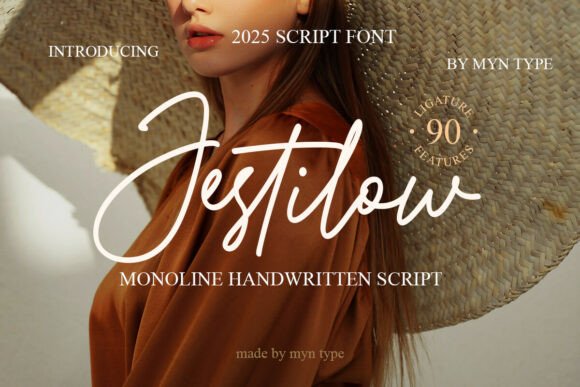 Jestilow Font Review: Elegant Script for Designers