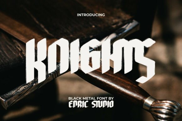 Knights Blackletter Font for Bold Marketing