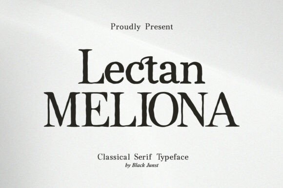 Lectan Meliona Font for High-Impact Campaigns
