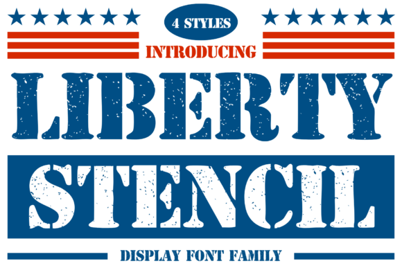 Liberty Stencil: Bold Display Font Review