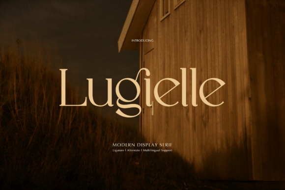 Lugielle: A Modern Serif Font for Branding