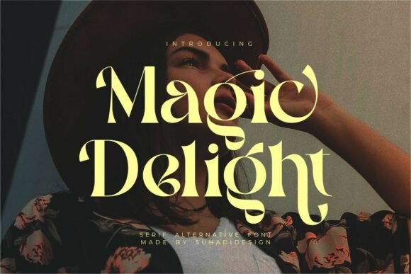 Magic Delight Font for Elegant Branding