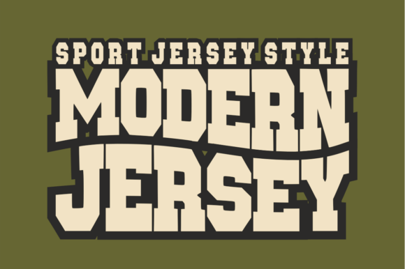 Modern Jersey Font Review for Makers