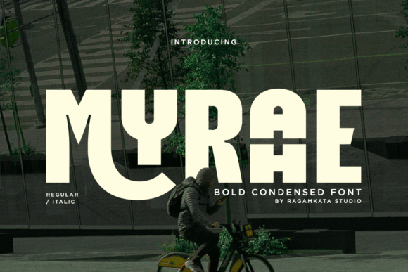 Myrahe Typeface for Bold Editorial Design