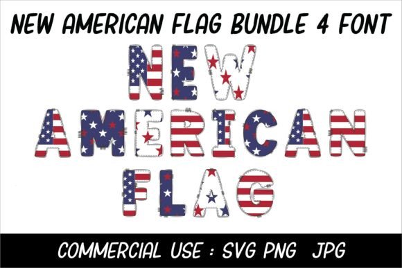 New American Flag Typeface for Bold Editorial Design