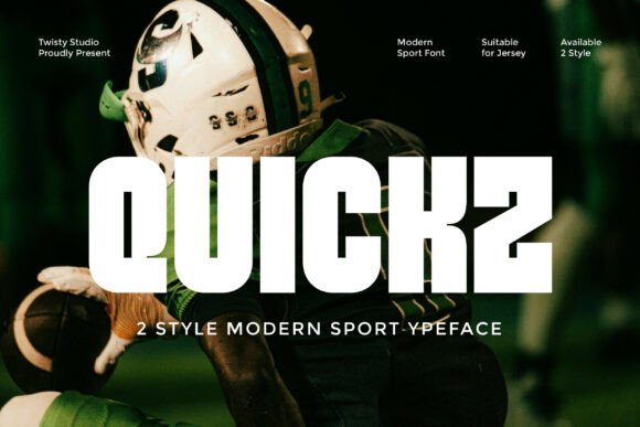 Quickz Typeface for Bold Brand Impact