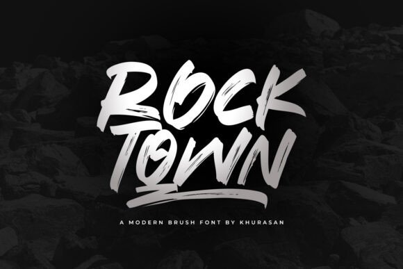 Rocktown: The Modern Brush Font for Bold Campaigns