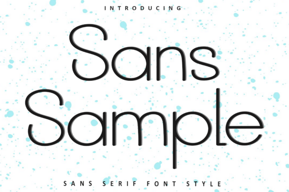 Sans Sample: A Modern Typeface for Branding