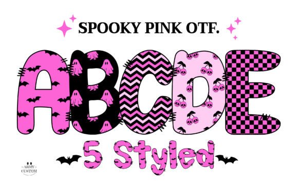 Spookypink Bats Typeface for Bold Branding