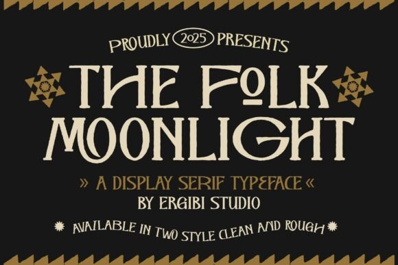 The Folk Moonlight Typeface for Web Design