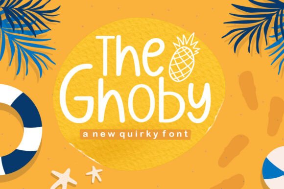 The Ghoby Typeface for Playful Editorial Design