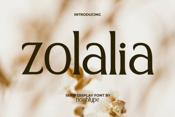 Zolalia Serif Font for Elegant Web Design